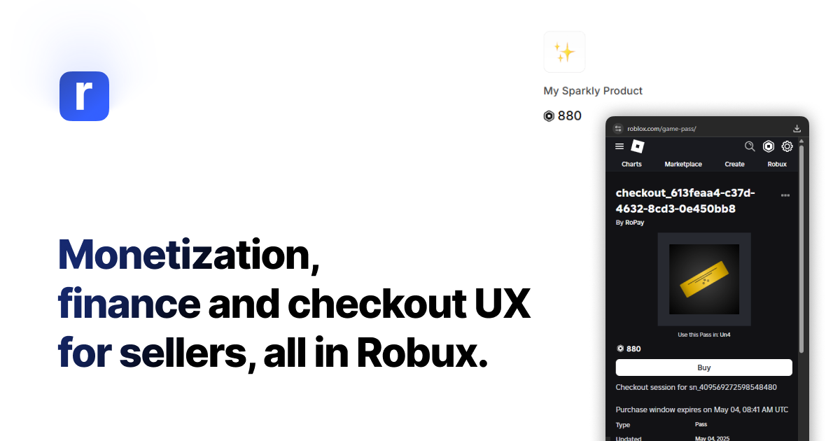 RoPay | The robux monetization app